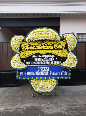 Papan Bunga Duka di Tanjungagung Raya